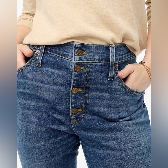 J Crew Factory 9" mid-rise skinny jean in signature stretch Size 27 - Picture 4 of 10